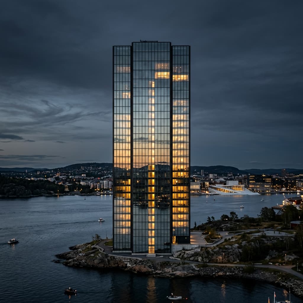 Lumina Architect flagship tower — Oslo