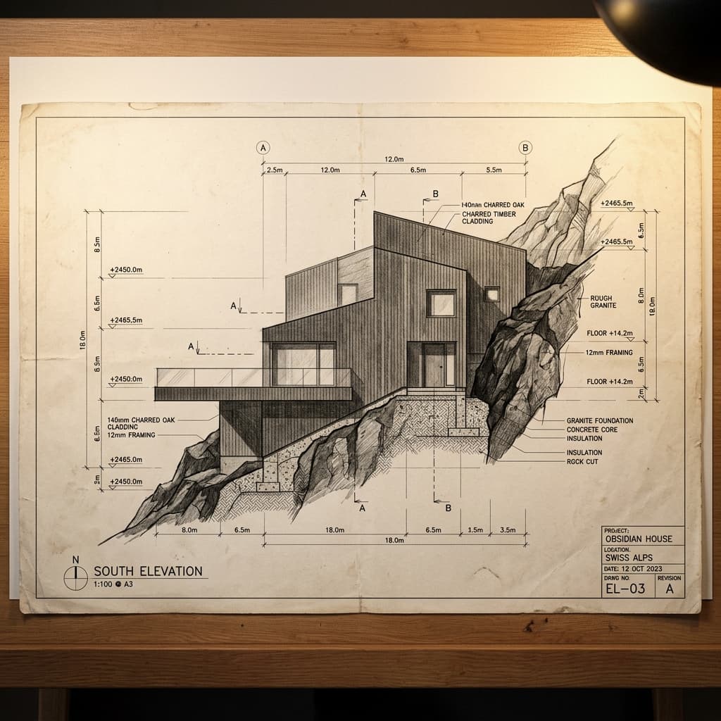 The Obsidian House — view 2